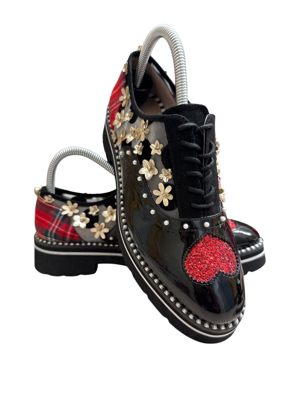 BETSEY JOHNSON SKYYLA OXFORD LOAFERS